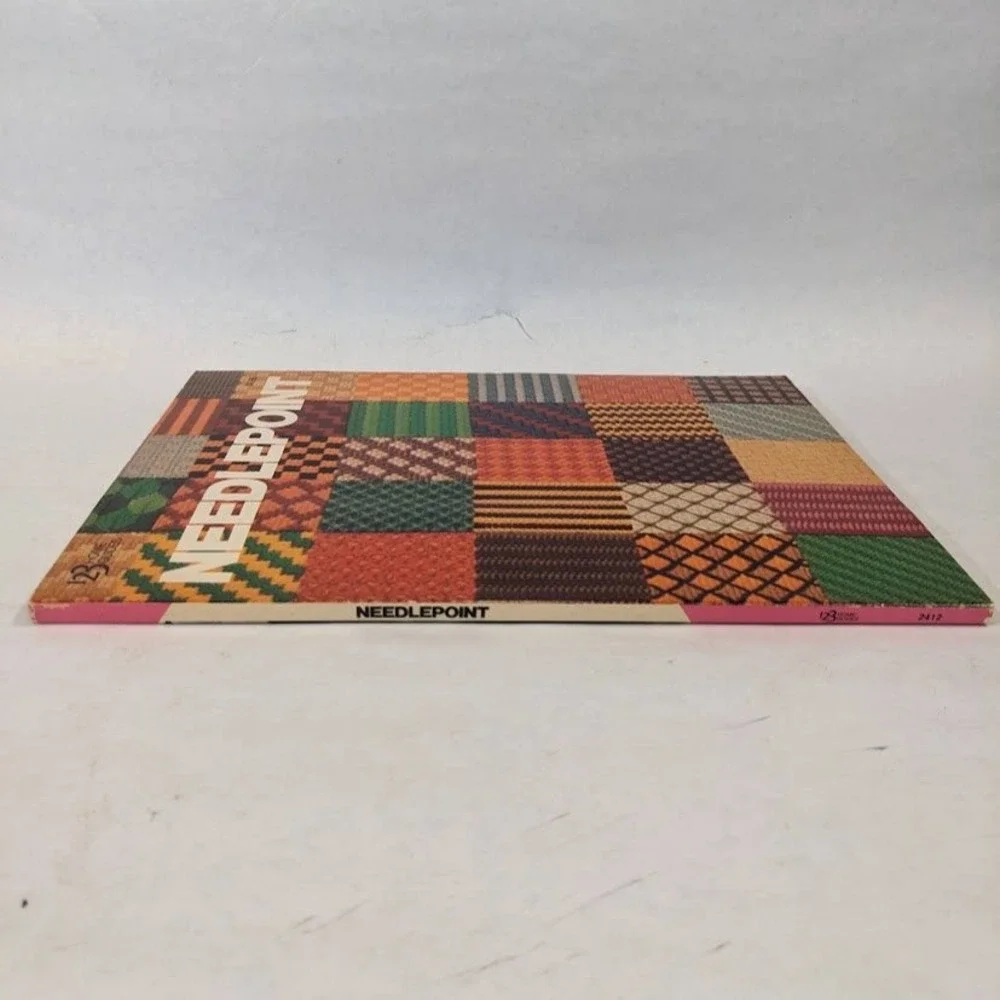 Vintage 1978 Needlepoint Book Dixie Dean Trainer 123 Home Guides Craft Projects